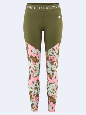 Kari Traa NWT Vilde Tights Leggings Tweed New Activewear Women’s Size Small